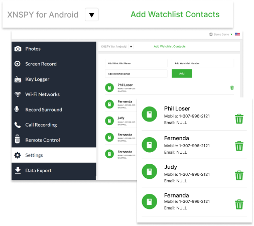 特定の連絡先やメールに関するアラートを受け取る