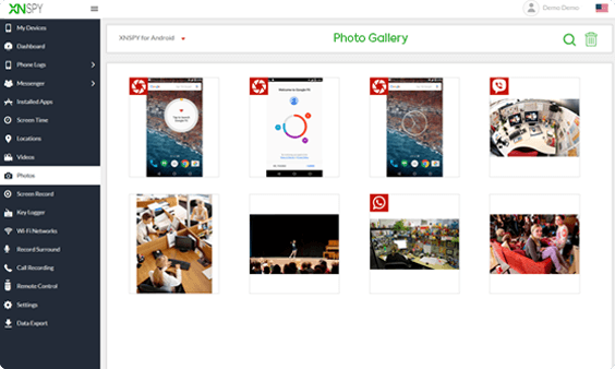 Xnspy ダッシュボード