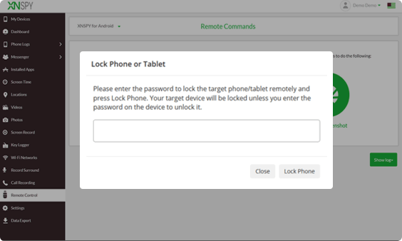 Xnspy ダッシュボード