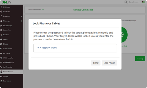 Xnspy ダッシュボード