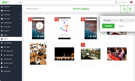 Xnspy ダッシュボード