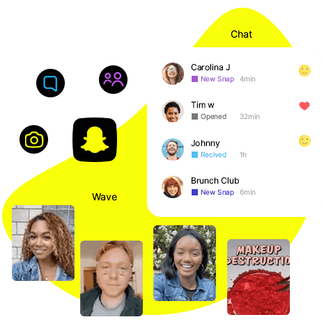 誰かのSnapchatをスパイ