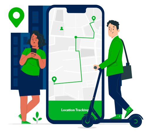 Android と iPhone で携帯電話の位置をリアルタイムで追跡