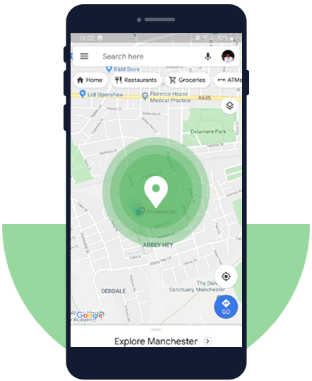 Google マップを Android 位置監視に使用する方法