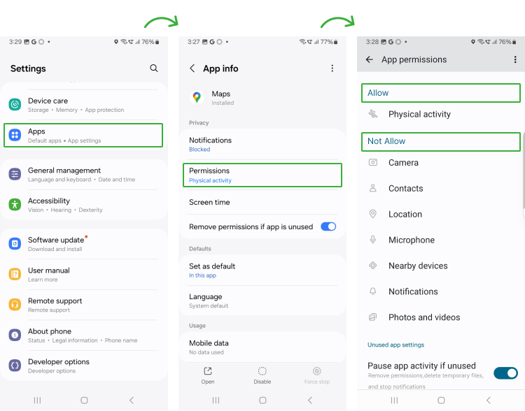 サムスン スクリーンショット