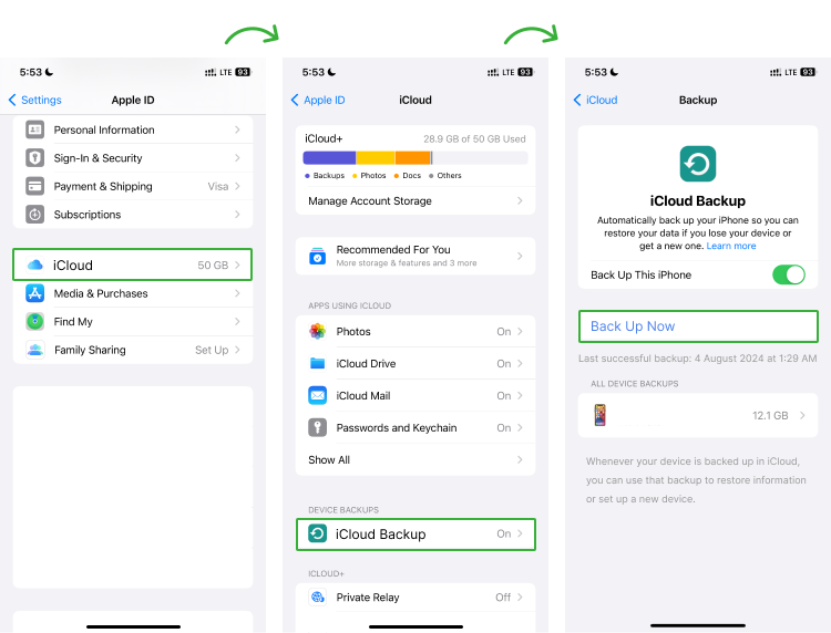 サムスン スクリーンショット